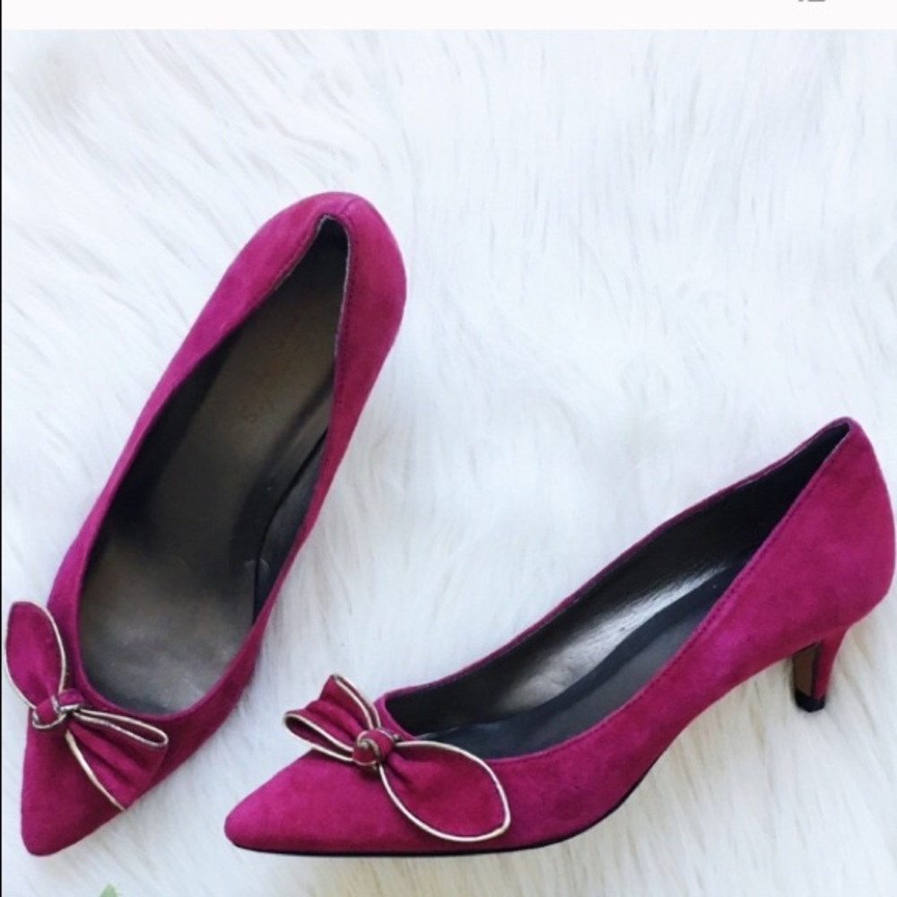 Talbots small heel shoes